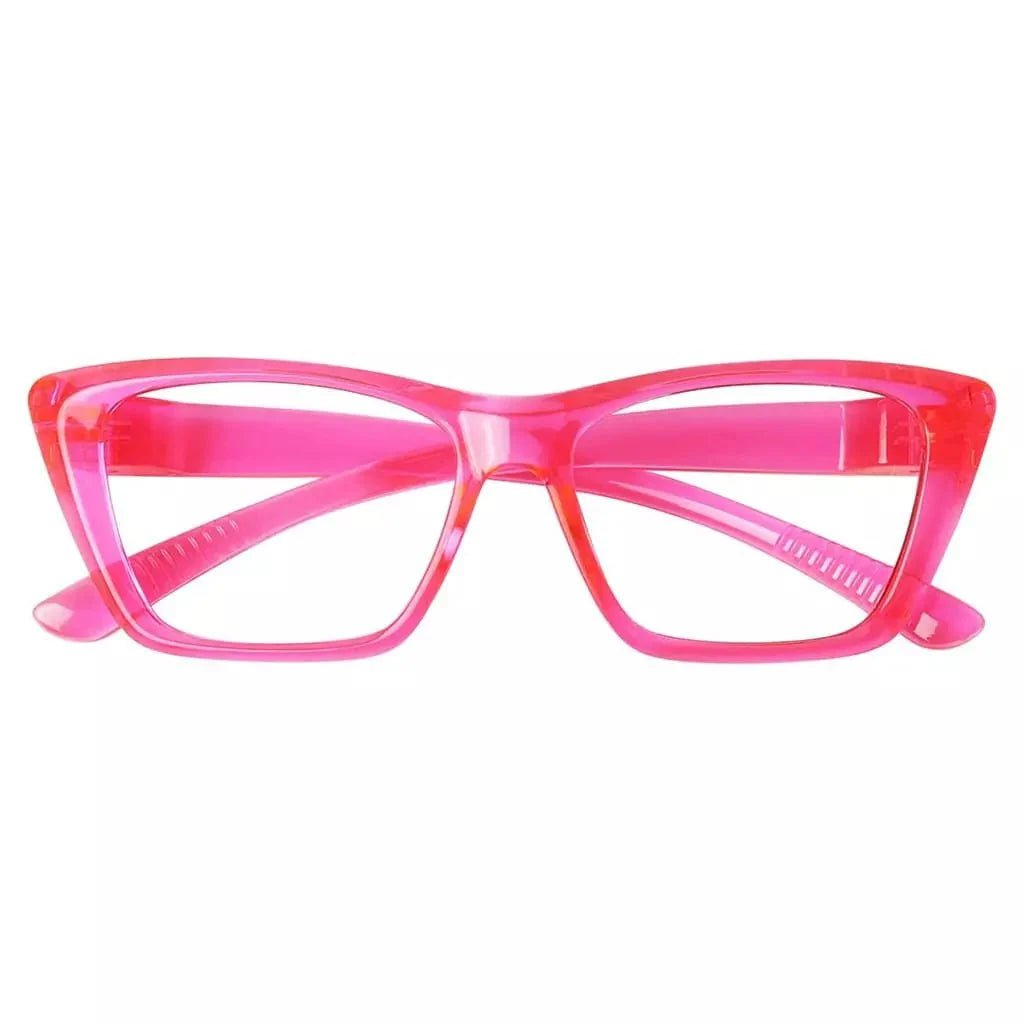 30% Blue Light Blocking Cat - eye Metalless Reading Glasses R2514 - B15eyekeeper.com