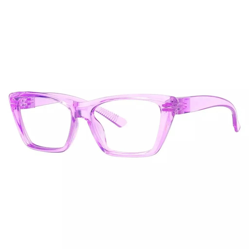 30% Blue Light Blocking Cat - eye Metalless Reading Glasses R2514 - B15eyekeeper.com