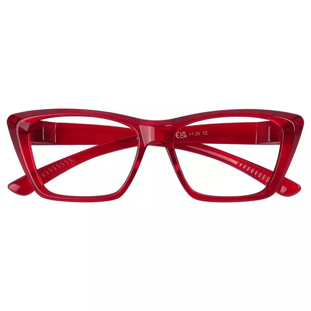 30% Blue Light Blocking Cat - eye Metalless Reading Glasses R2514 - B15eyekeeper.com