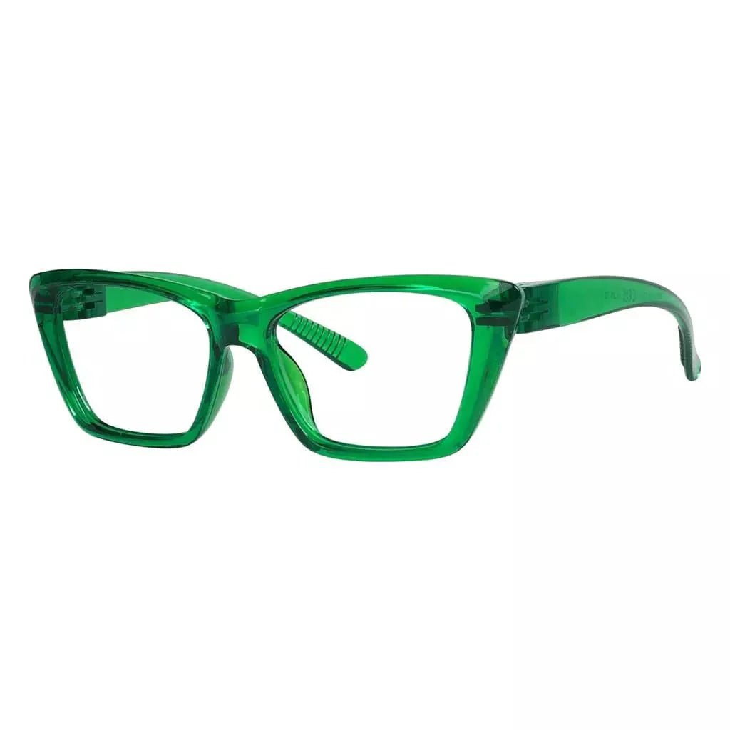 30% Blue Light Blocking Cat - eye Metalless Reading Glasses R2514 - B15eyekeeper.com