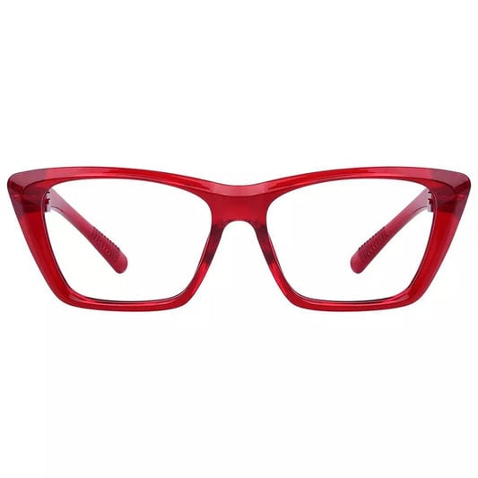 30% Blue Light Blocking Cat - eye Metalless Reading Glasses R2514 - B15eyekeeper.com