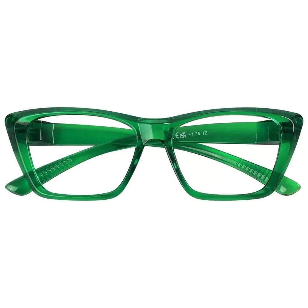 30% Blue Light Blocking Cat - eye Metalless Reading Glasses R2514 - B15eyekeeper.com