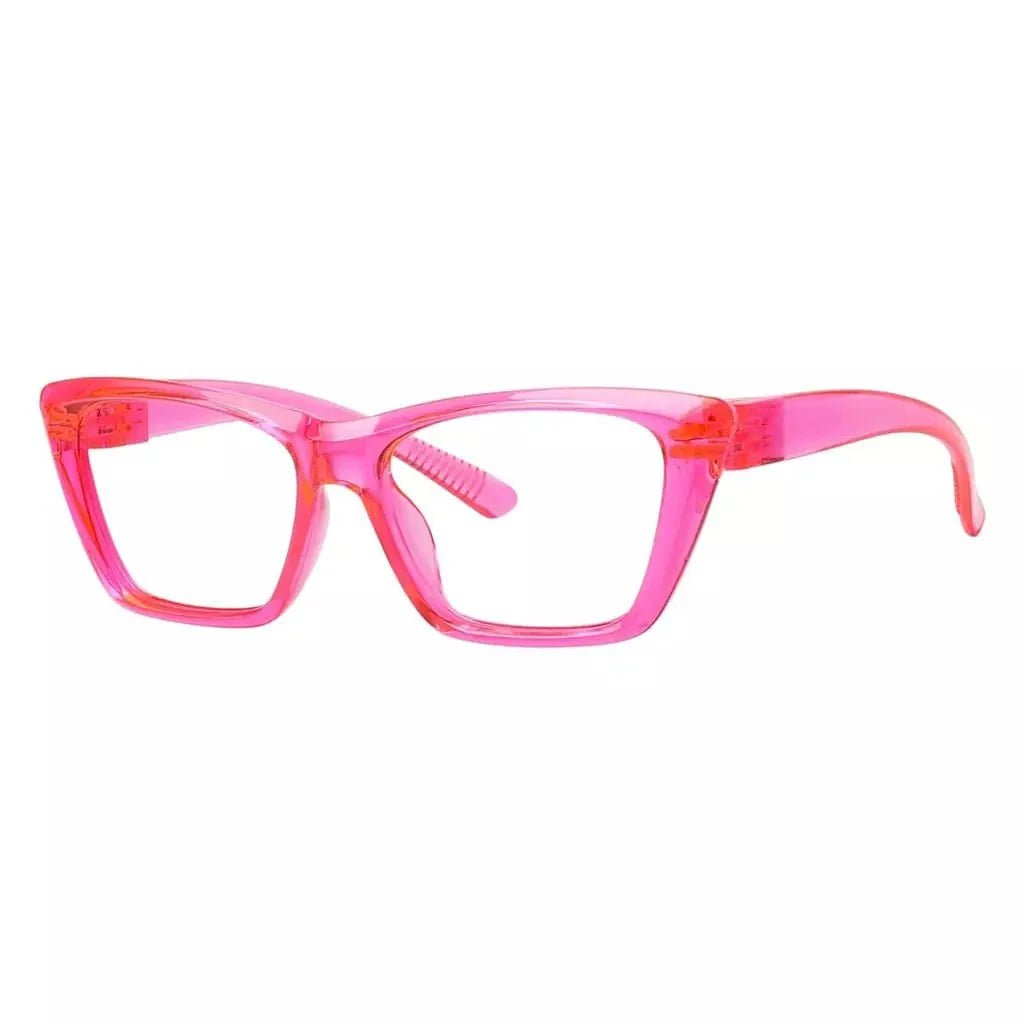 30% Blue Light Blocking Cat - eye Metalless Reading Glasses R2514 - B15eyekeeper.com