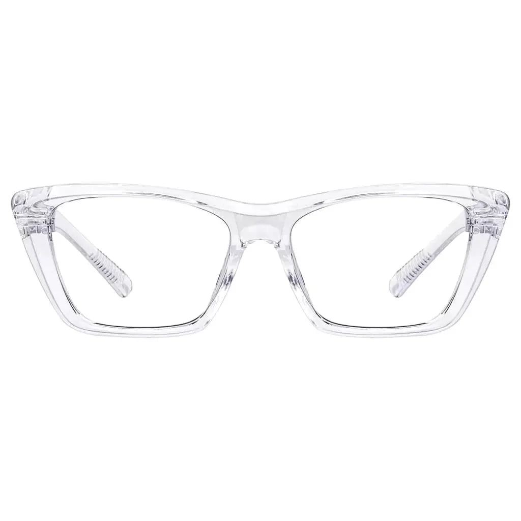 30% Blue Light Blocking Cat - eye Metalless Reading Glasses R2514 - B15eyekeeper.com
