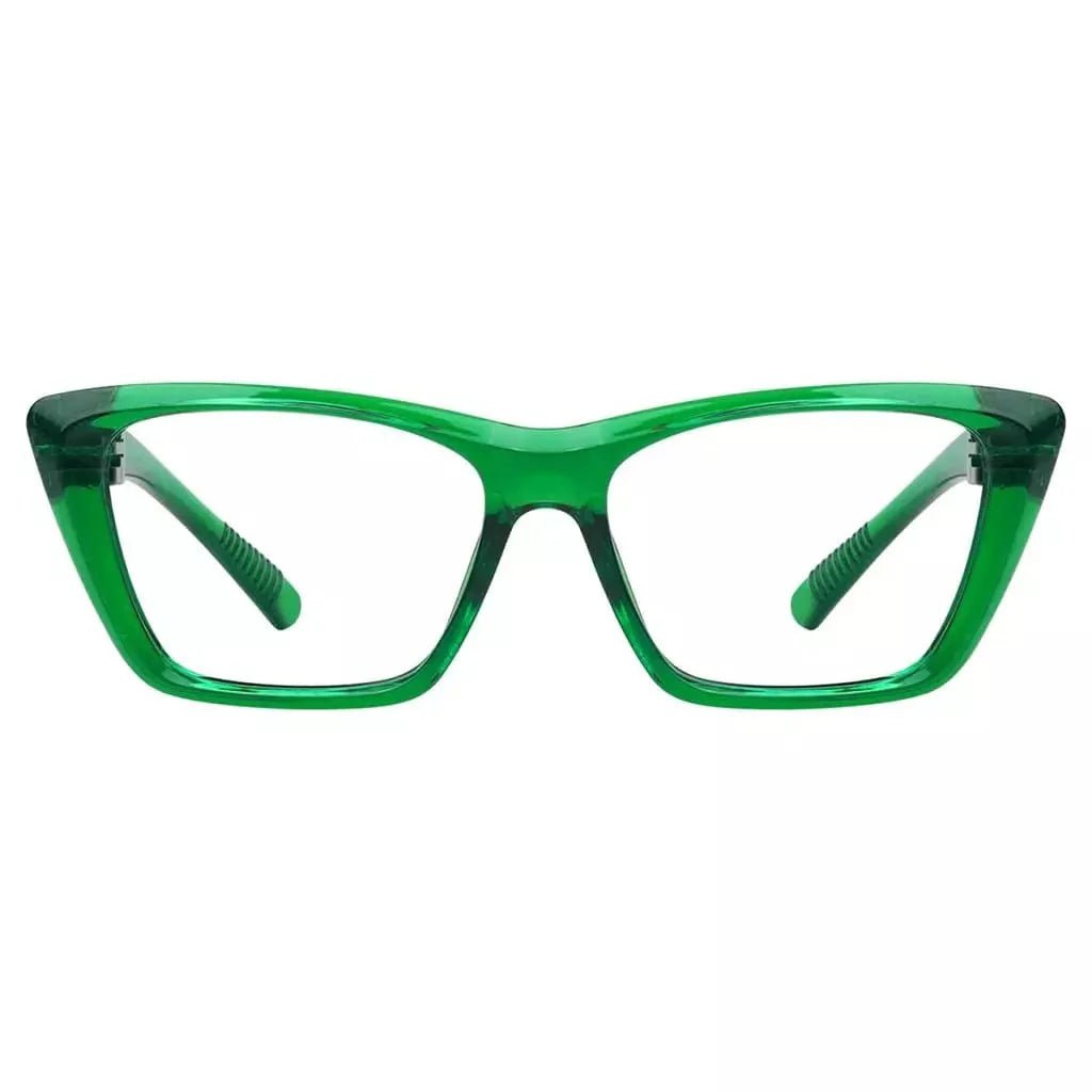 30% Blue Light Blocking Cat - eye Metalless Reading Glasses R2514 - B15eyekeeper.com
