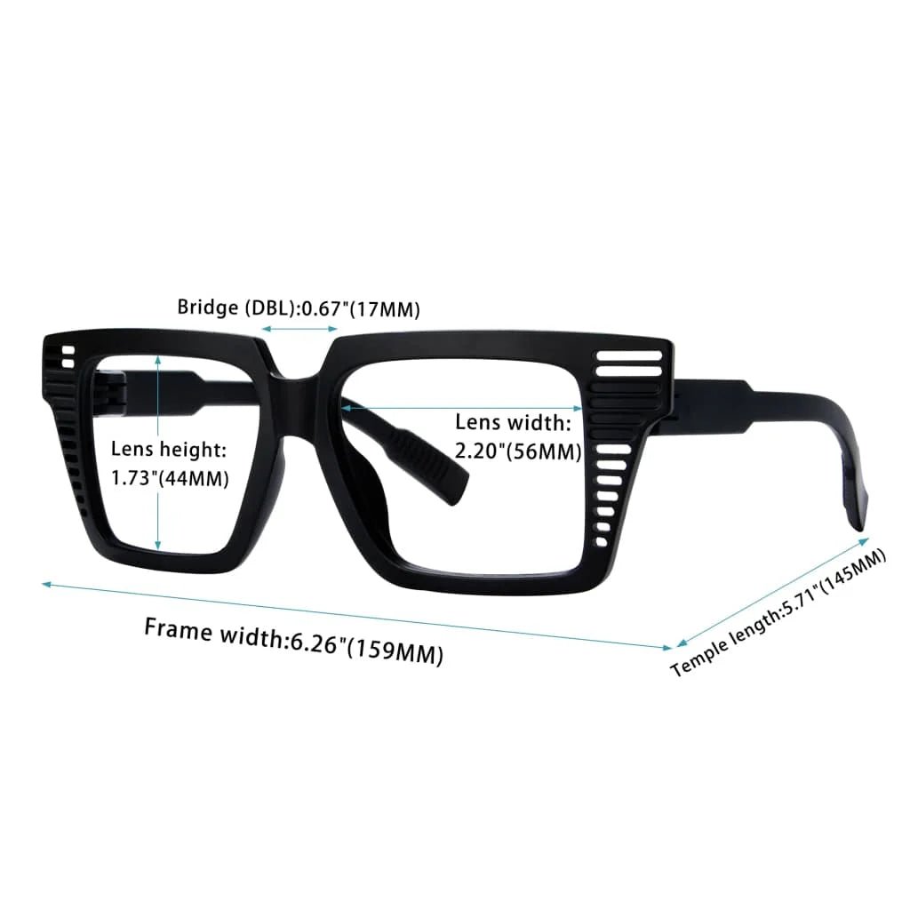 30% Blue Light Blocking Huge Screwless Reading Glasses R2503 - B15eyekeeper.com