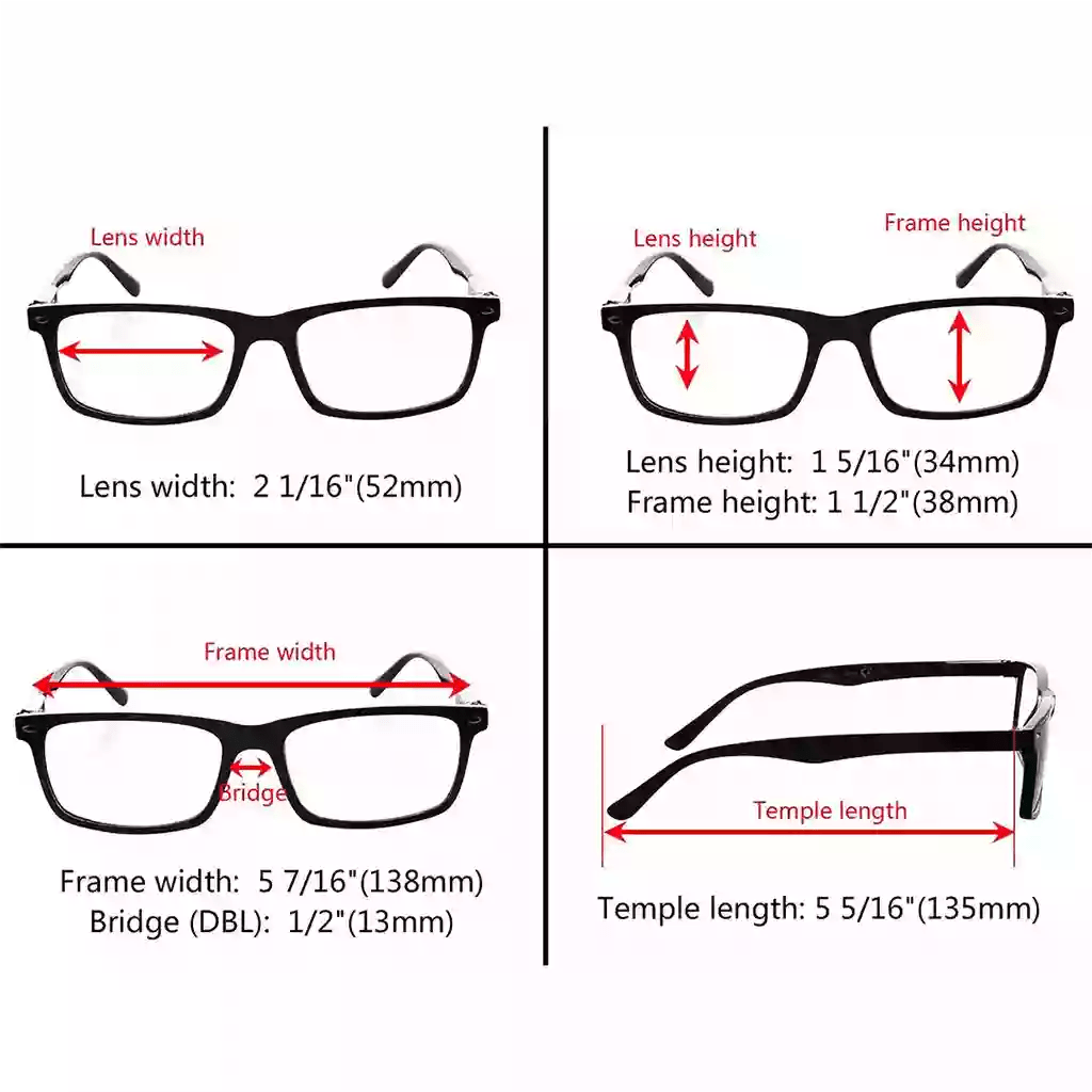 10 Pack Retro square Reading Glasses Include Sunshine Glasses R899Xeyekeeper.com