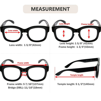 12 Pack Thicker Frame Reading Glasses Chic Readers R2013eyekeeper.com