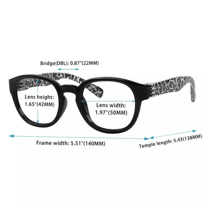 30% Blue Light Blocking Metalless Screwless Designer Eyeglasses NR124 - B15eyekeeper.com