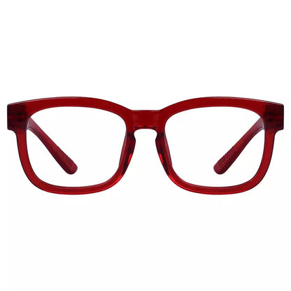 30% Blue Light Blocking Square Metalless Screwless Eyeglasses R033 - B15eyekeeper.com