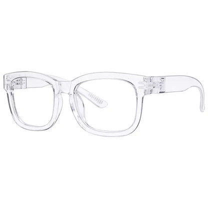 30% Blue Light Blocking Square Metalless Screwless Eyeglasses R033 - B15eyekeeper.com