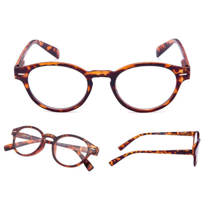 4 Pack Retro Oval Readers Reading Glasses3 - R091eyekeeper.com