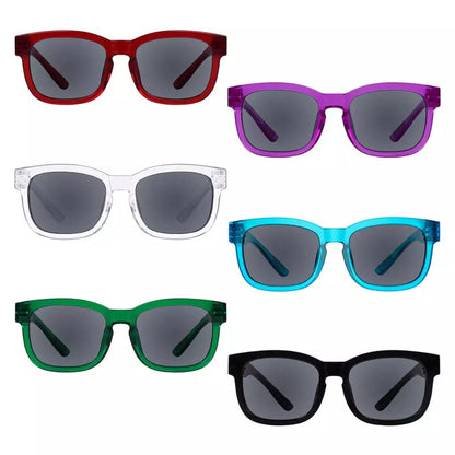 6 Pack Metalless Screwless Spring Hinge Sunglasses R033Seyekeeper.com