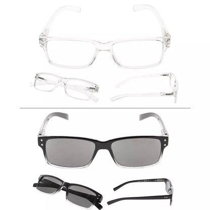 6 Pack Reading Glasses Rectangle Readers 3 - R032eyekeeper.com