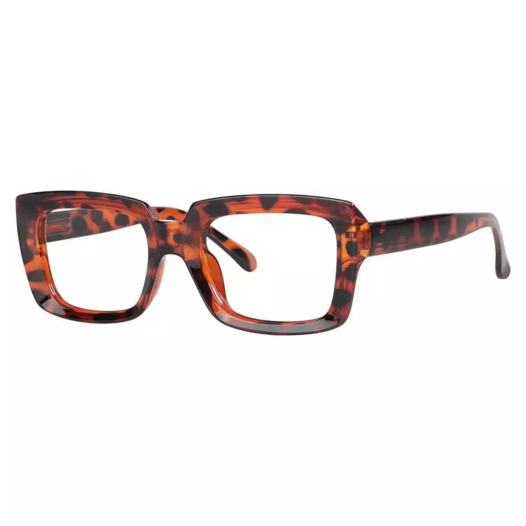 Snygga läsglasögon Tjockare ramdesignläsare R9107-1