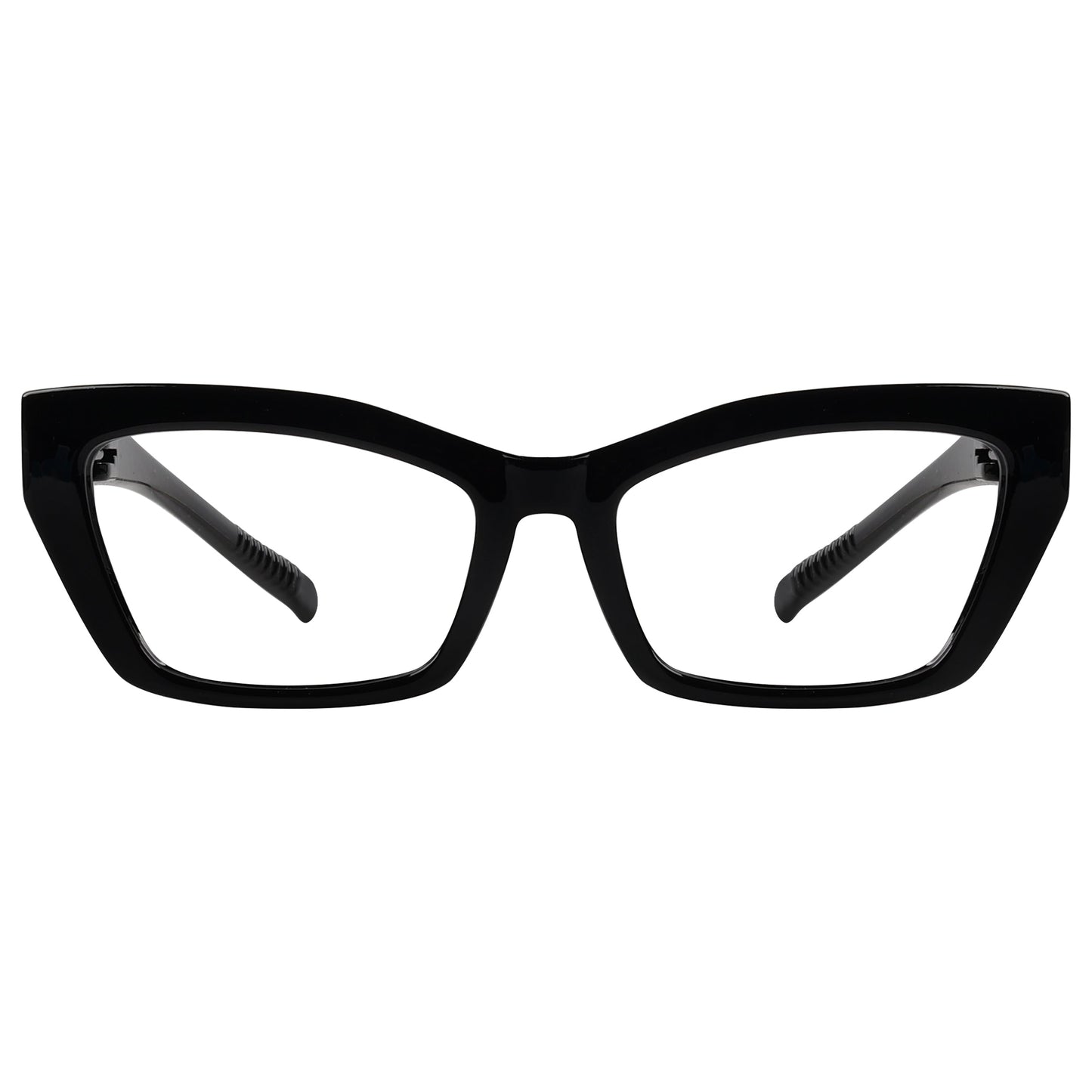 Cat-eye 30% Blue Light Blocking Metalless Screwless Eyeglasses R2516-B15