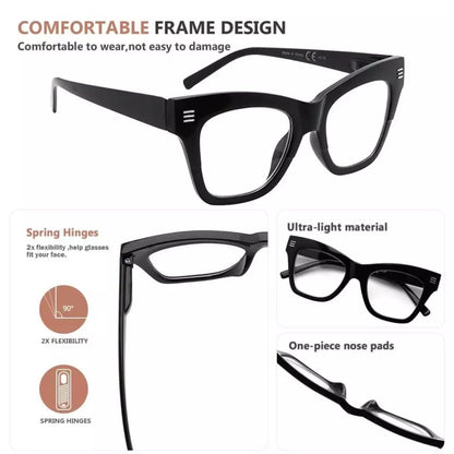Cat - eye Reading Glasses Stylish Eyeglasses R2111eyekeeper.com