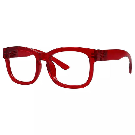 (Must Buy Both Eyes) Metalless Distance Glasses with Different Diopters D033 (Red)eyekeeper.com