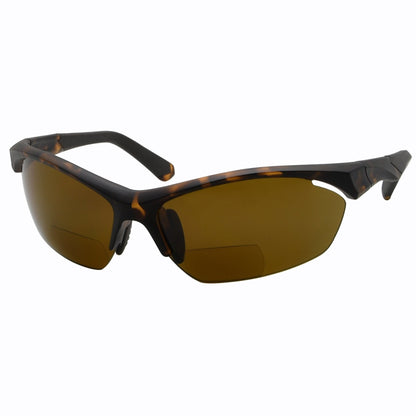 Polarized Reading Solglasögon Half Rim Sport Bifocal Readers PGSG902