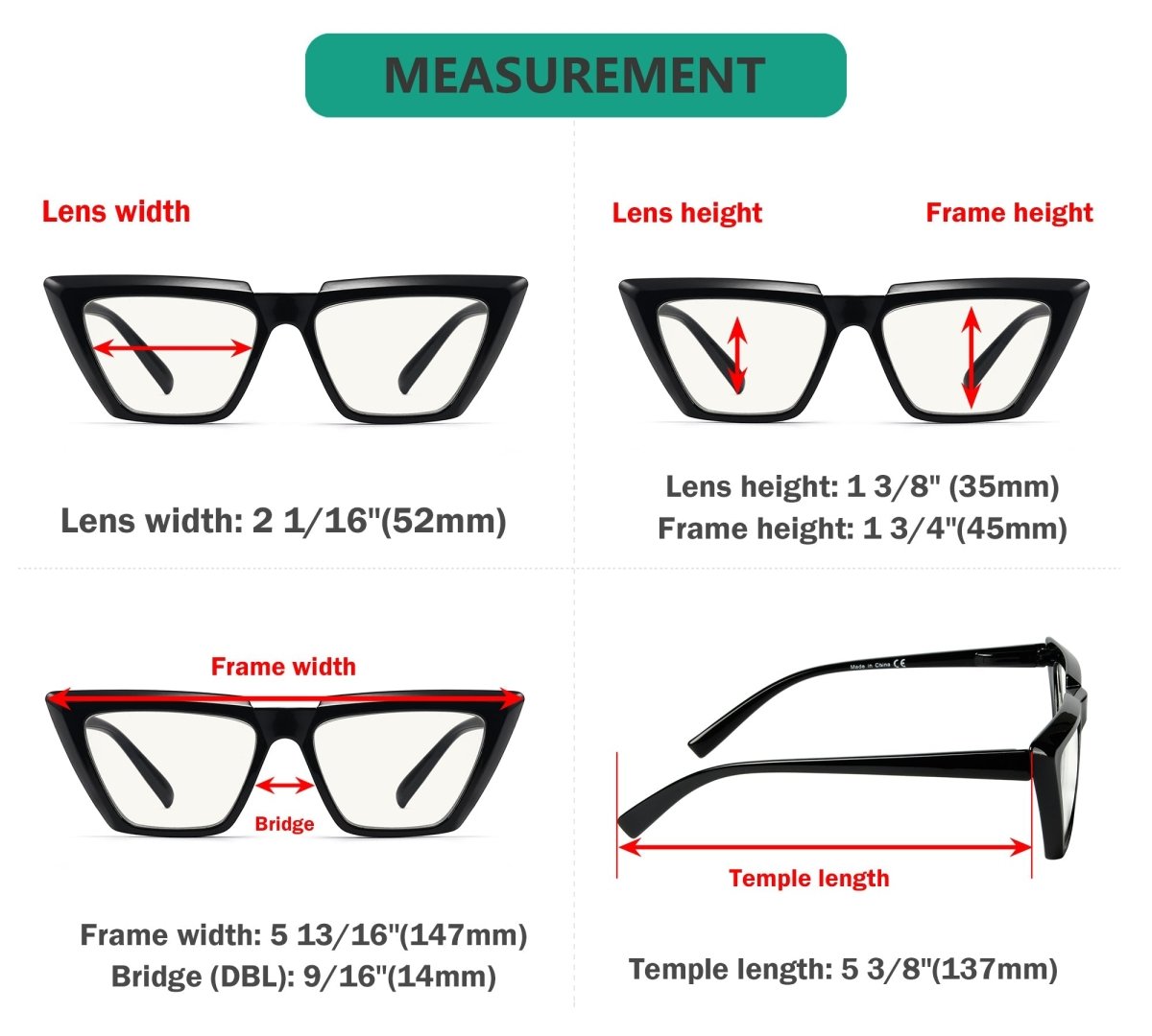 Multifocus Progressive Readers Dimension