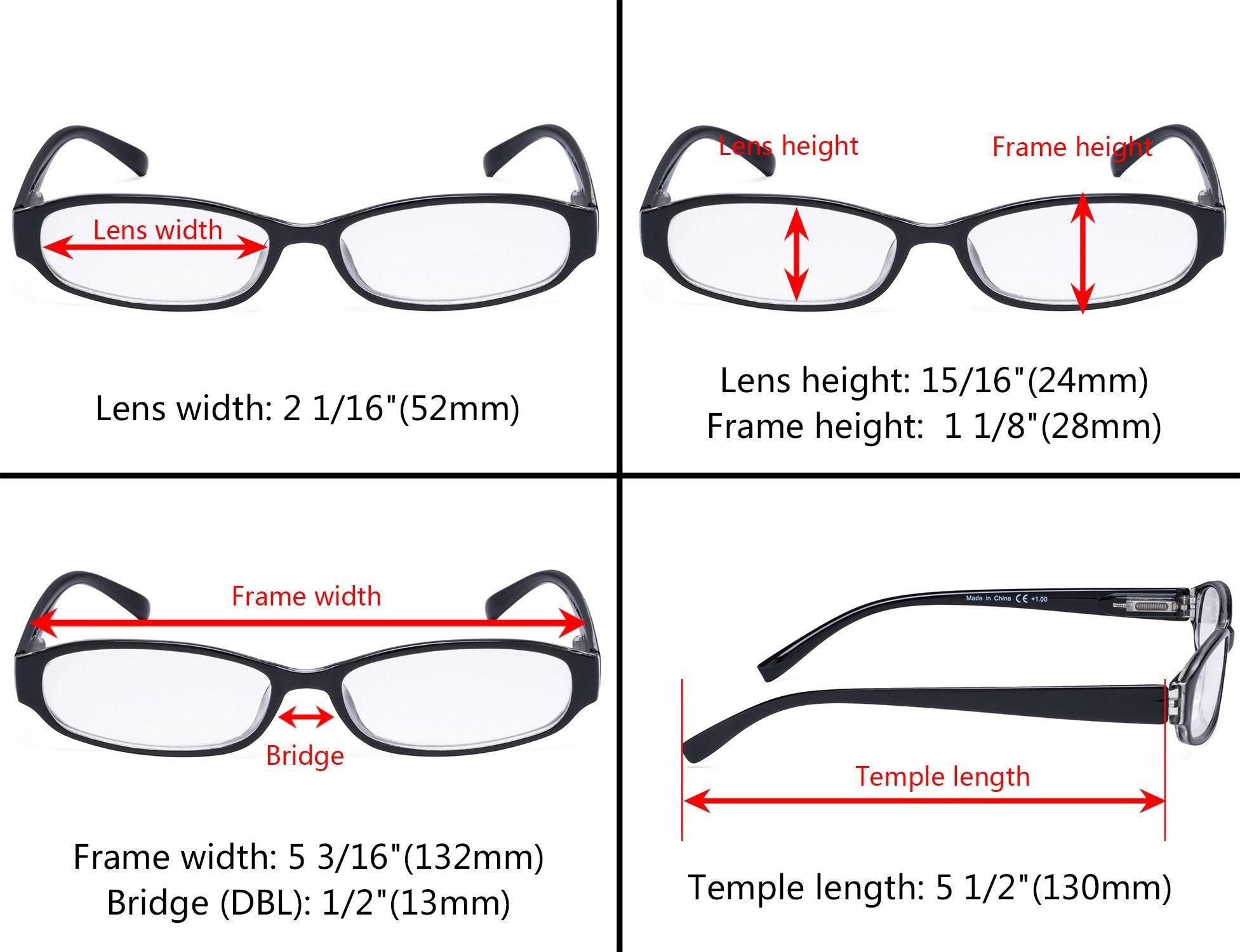 Small glasses store frames