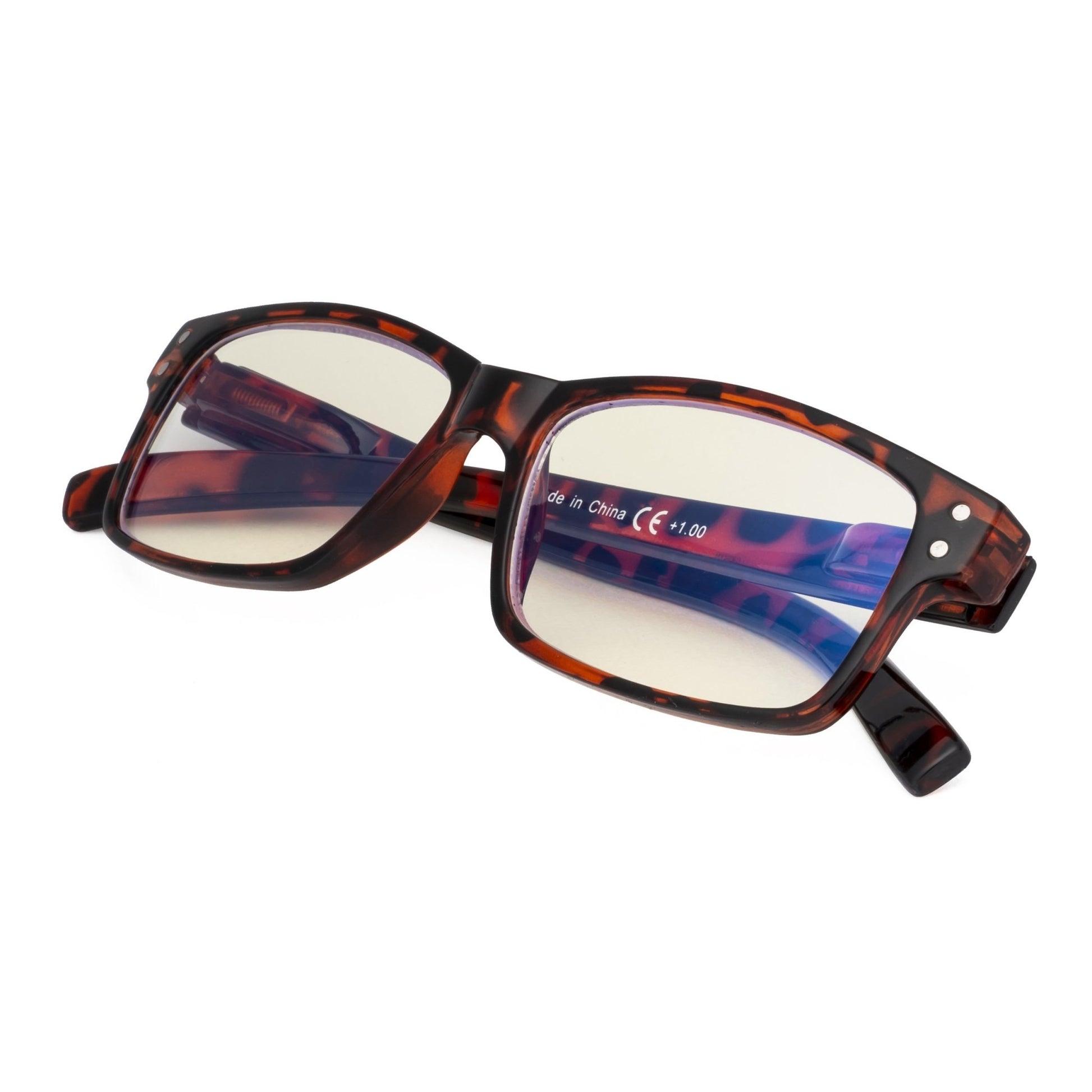 Blue Light Blocking Reading Glasses Tortoise 4-UVR032