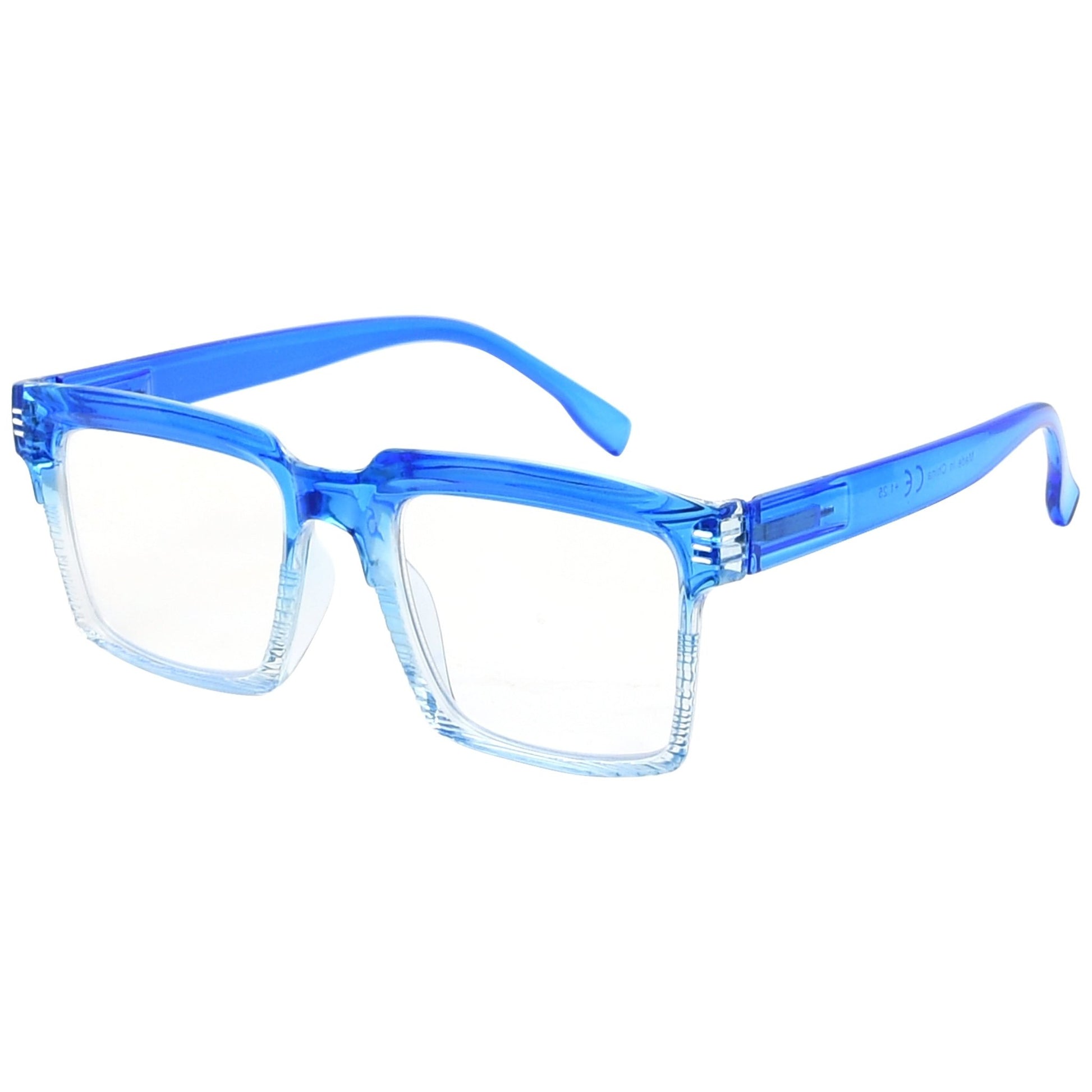 Fashionable Oversized Square Reading Glasses Women R2027