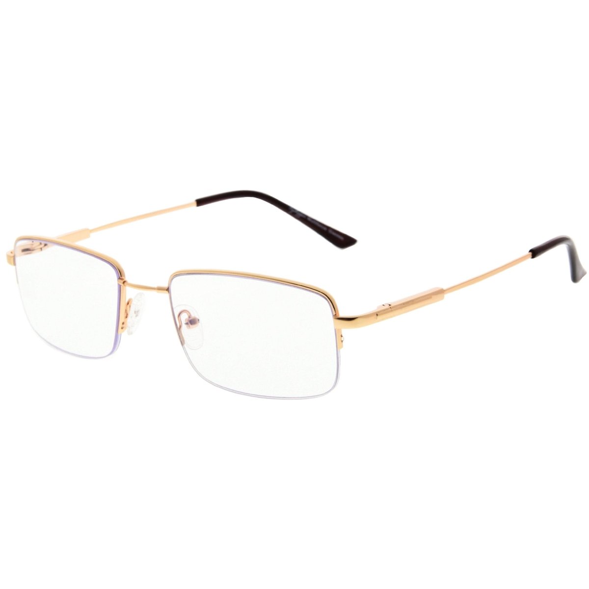 Rectangle Progressive Multifocus Readers Gold M1702