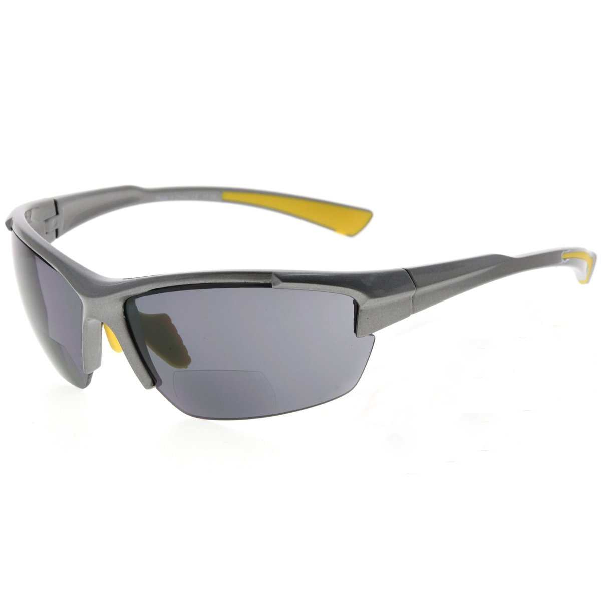 Stylish Half Rim Rectangle Bifocal Sunglasses Women SG901eyekeeper.com